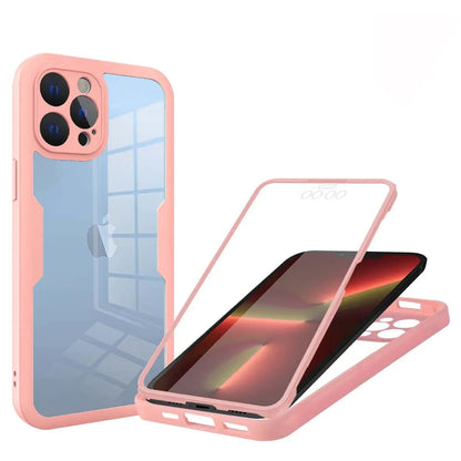 Maska za Apple iPhone 13 Pro, Techsuit, ColorVerse 360, Roza