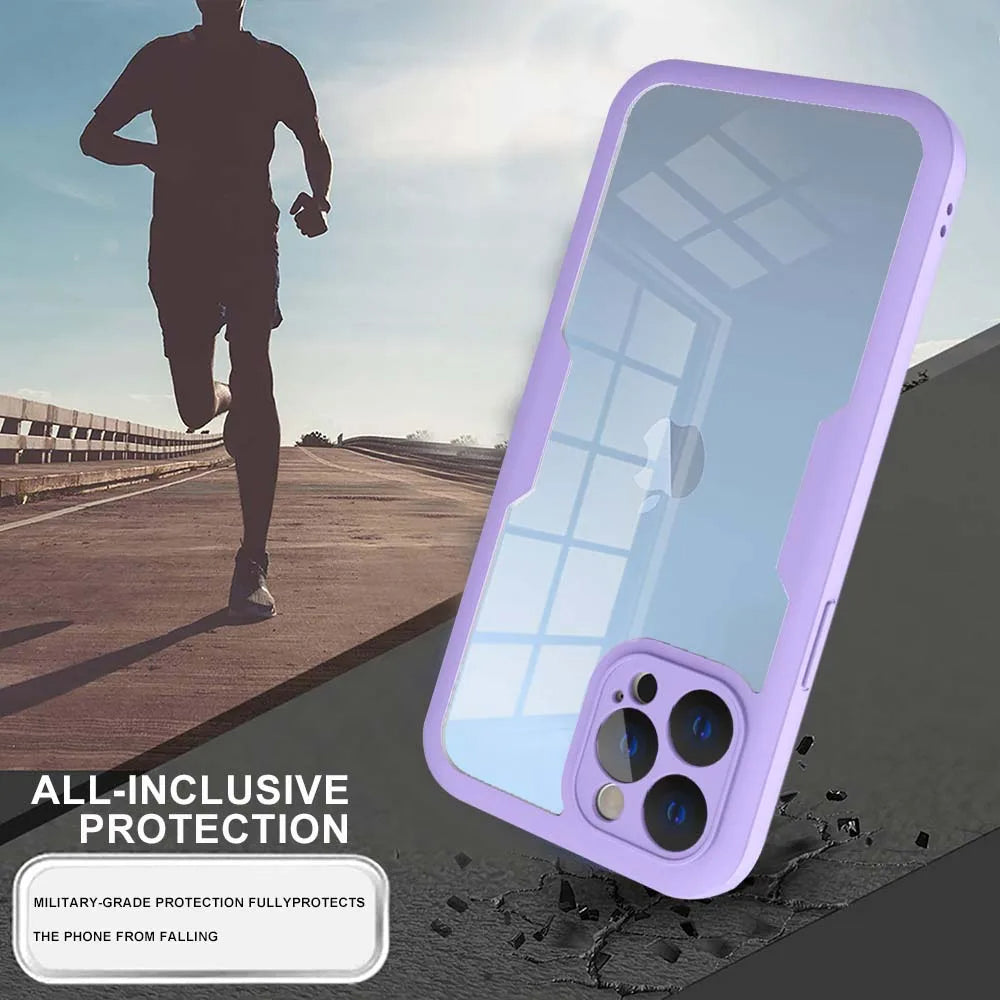 Maska za Apple iPhone 13 Pro, Techsuit, ColorVerse 360, Roza
