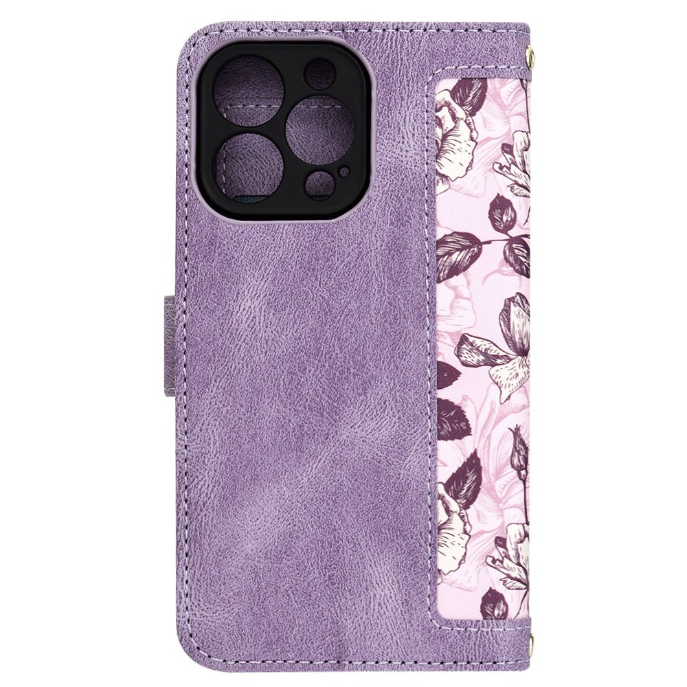 Maska za Apple iPhone 13 Pro, Techsuit, FlipCraft, Ljubičasta