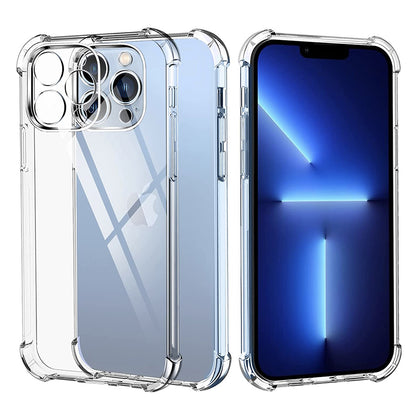 Maska za Apple iPhone 13 Pro, Techsuit, Otporna na udarce, Prozirna