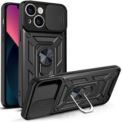 Maska za Apple iPhone 13, Techsuit, CamShield, Crna