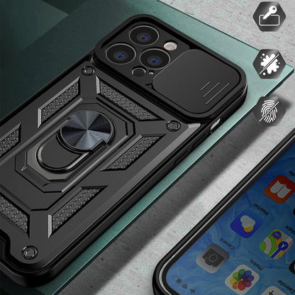 Maska za Apple iPhone 13, Techsuit, CamShield, Crna