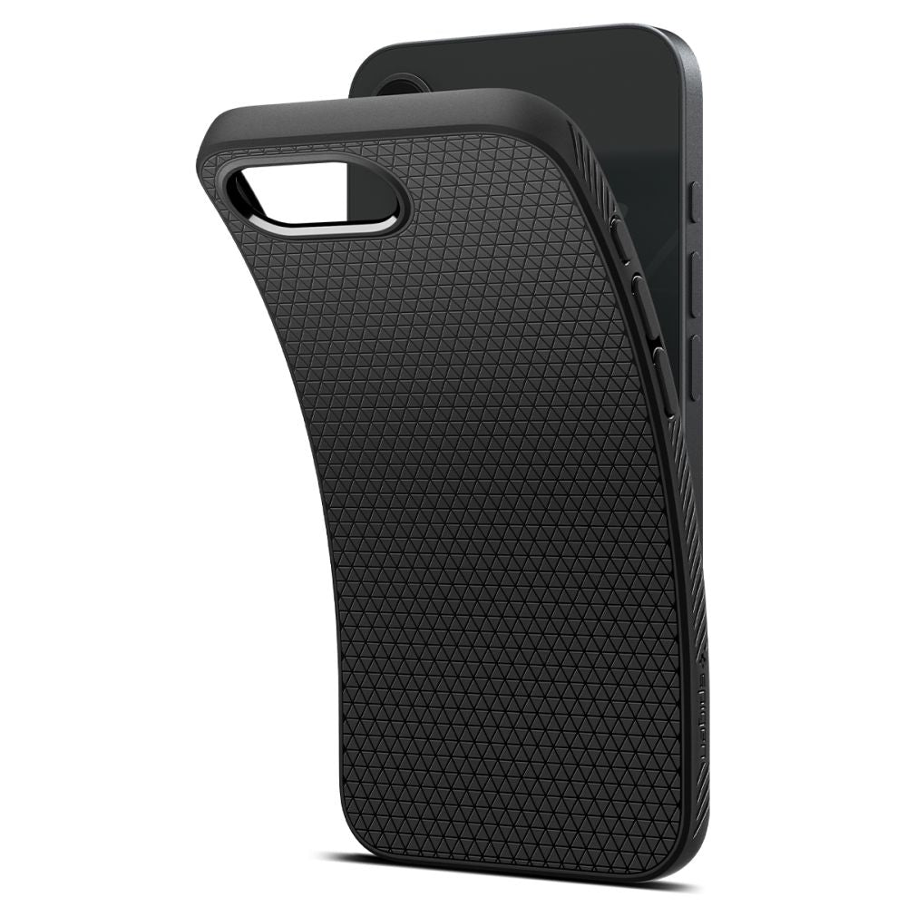 Futrola za Apple iPhone 17e / 16e, Spigen, Liquid Air, Crna ACS09161