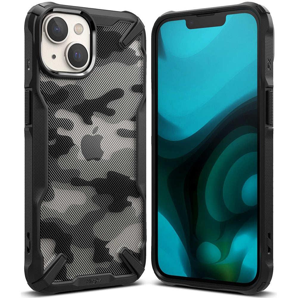 Maska za Apple iPhone 14 Plus, Ringke, Fusion X Design, Kamuflaža