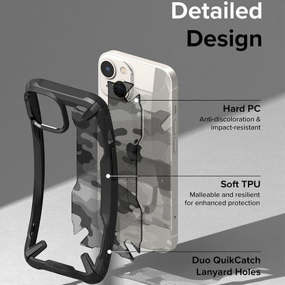 Maska za Apple iPhone 14 Plus, Ringke, Fusion X Design, Kamuflaža