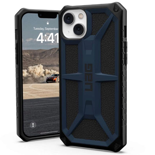 Maska za Apple iPhone 14 Plus, Urban Armor Gear, Monarch Kevlar, Tamnoplava