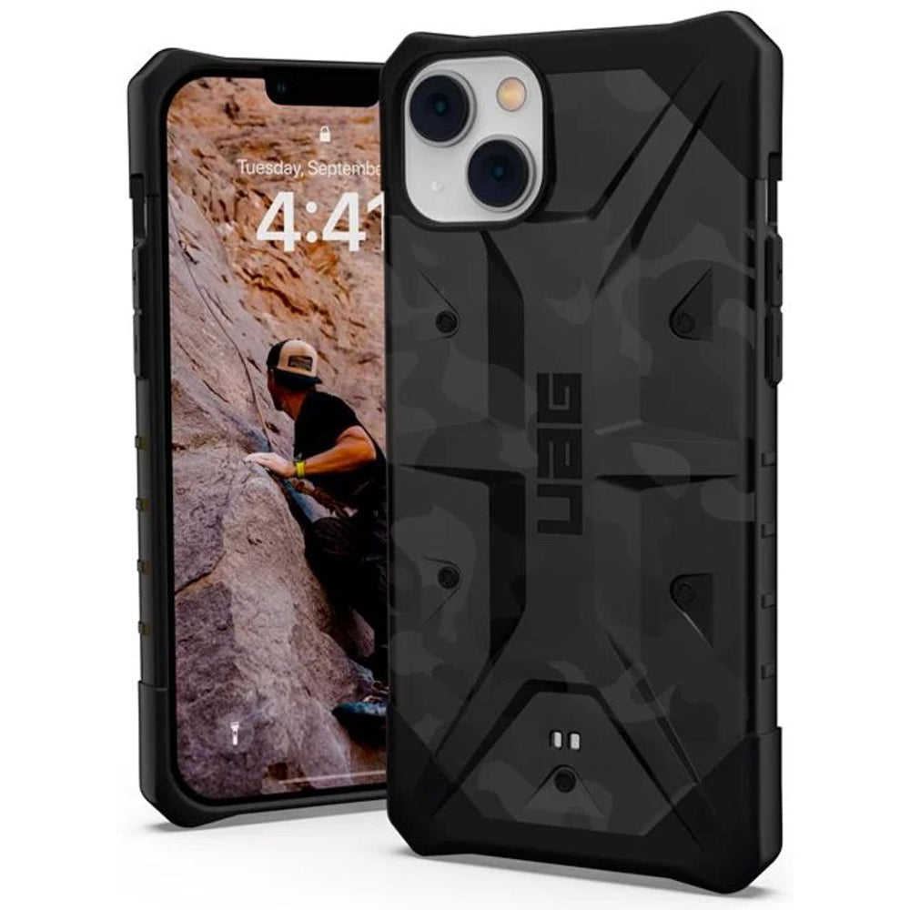 Maska za Apple iPhone 14 Plus, Urban Armor Gear, Pathfinder SE Midnight Camo, Kamuflaža