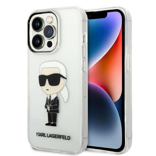 Futrola za Apple iPhone 14 Pro, Karl Lagerfeld, IML Ikonik NFT, Prozirna