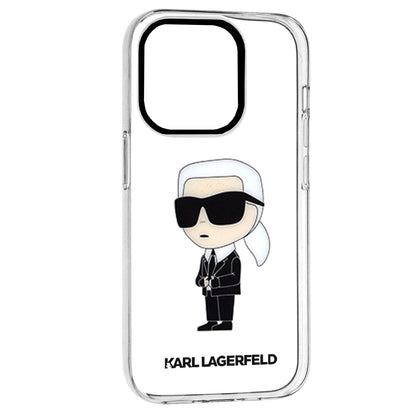 Futrola za Apple iPhone 14 Pro, Karl Lagerfeld, IML Ikonik NFT, Prozirna