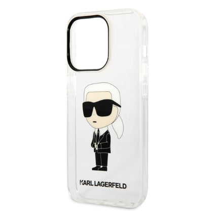 Futrola za Apple iPhone 14 Pro, Karl Lagerfeld, IML Ikonik NFT, Prozirna