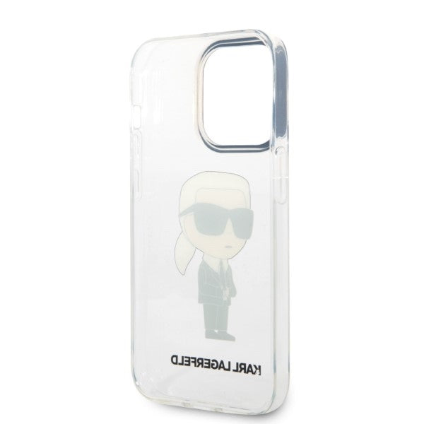 Futrola za Apple iPhone 14 Pro, Karl Lagerfeld, IML Ikonik NFT, Prozirna