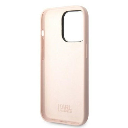 Futrola za Apple iPhone 14 Pro, Karl Lagerfeld, Silicone Ikonik NFT, Roza