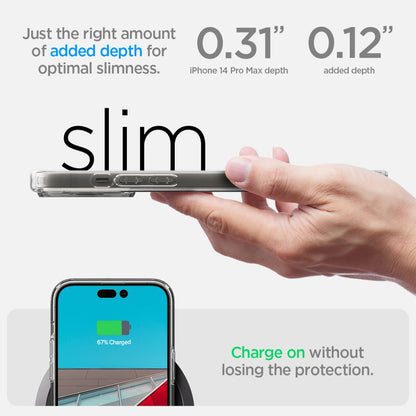 Futrola za Apple iPhone 14 Pro Max, Spigen, Ultra Hybrid, Prozirna ACS04816