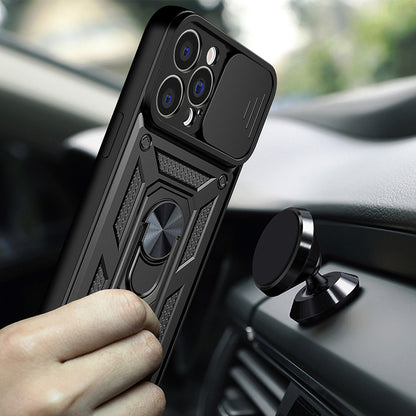 Maska za Apple iPhone 14 Pro Max, Techsuit, CamShield, Crna