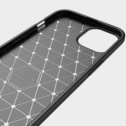 Maska za Apple iPhone 14 Pro Max, Techsuit, Karbon, Crna