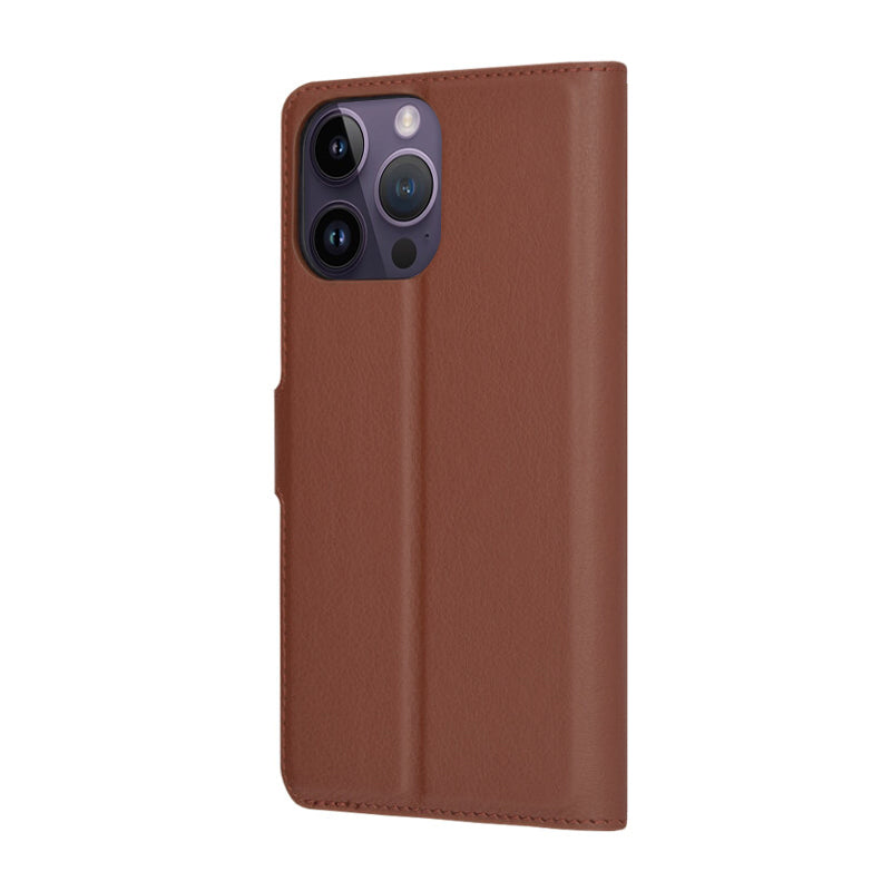 Futrola za Apple iPhone 14 Pro Max, Techsuit, Leather Folio, Smeđa