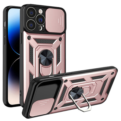 Maska za Apple iPhone 14 Pro, Techsuit, CamShield, Roza