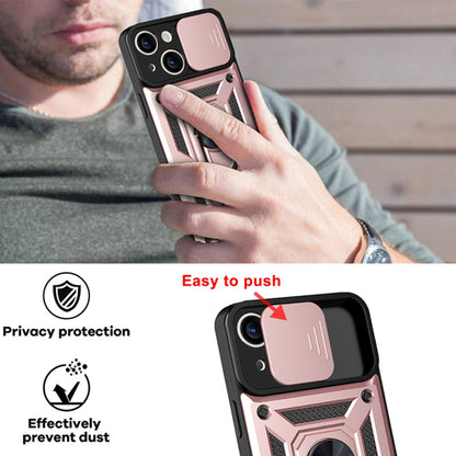Maska za Apple iPhone 14 Pro, Techsuit, CamShield, Roza