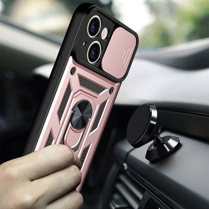 Maska za Apple iPhone 14 Pro, Techsuit, CamShield, Roza