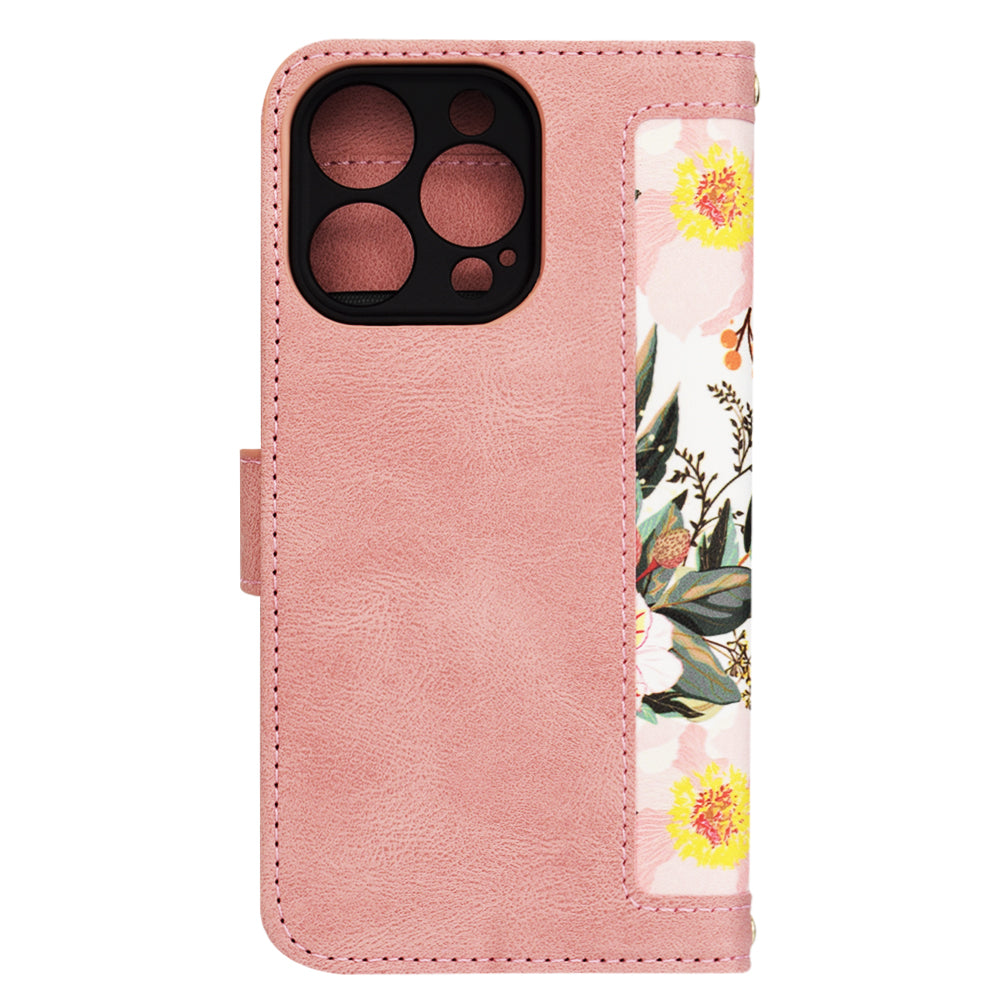 Maska za Apple iPhone 14 Pro, Techsuit, FlipCraft, Roza