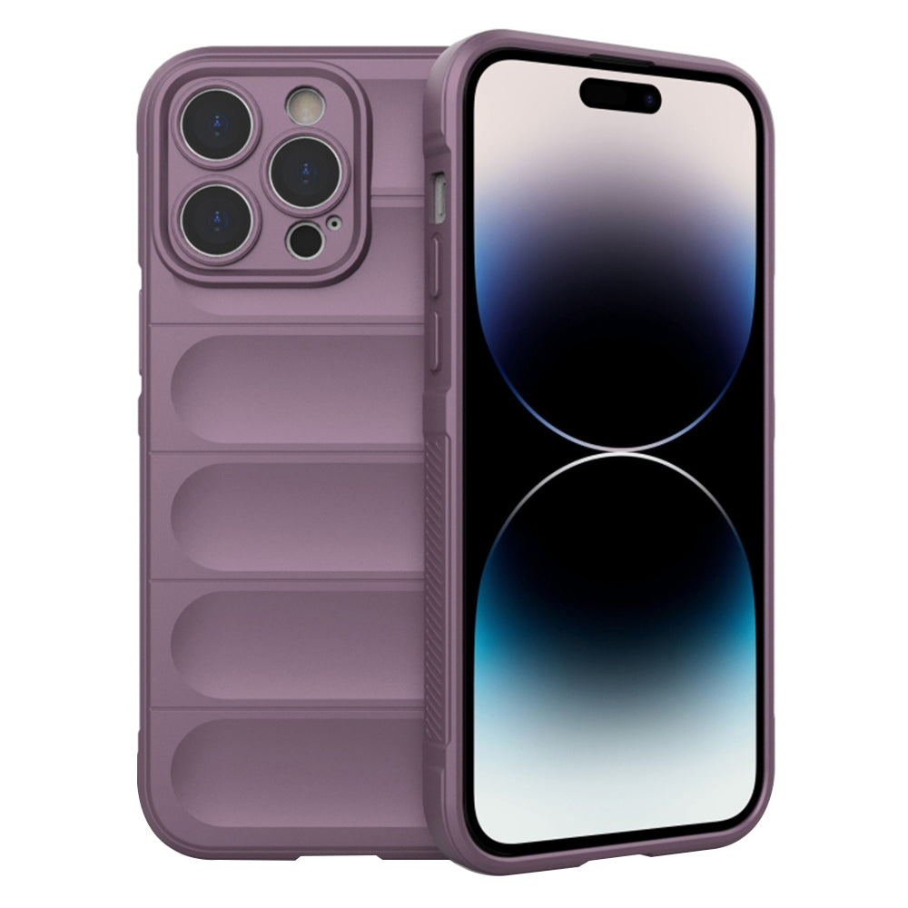 Maska za Apple iPhone 14 Pro, Techsuit, Magic Shield, Ljubičasta