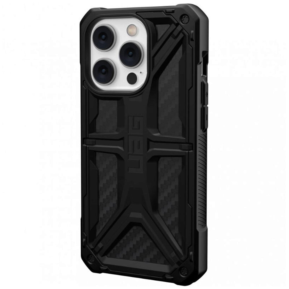 Maska za Apple iPhone 14 Pro, Urban Armor Gear, Monarch Carbon, Crna