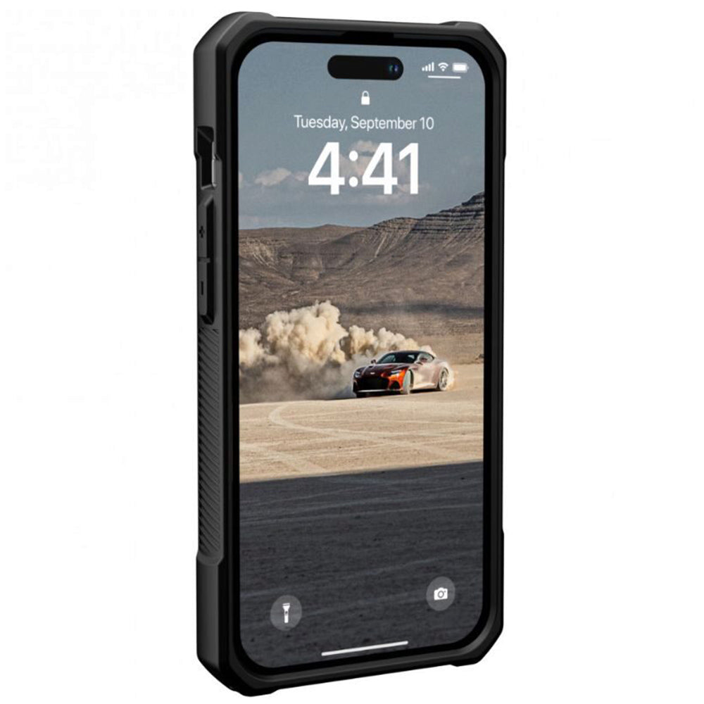 Maska za Apple iPhone 14 Pro, Urban Armor Gear, Monarch Carbon, Crna