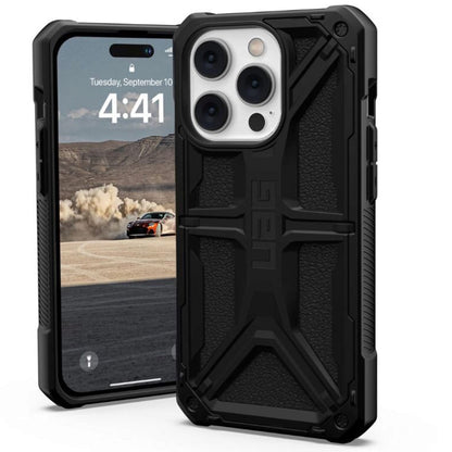 Maska za Apple iPhone 14 Pro, Urban Armor Gear, Monarch, Crna