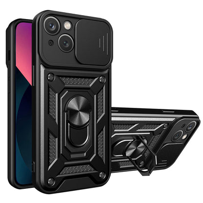 Maska za Apple iPhone 14, Techsuit, CamShield, Crna