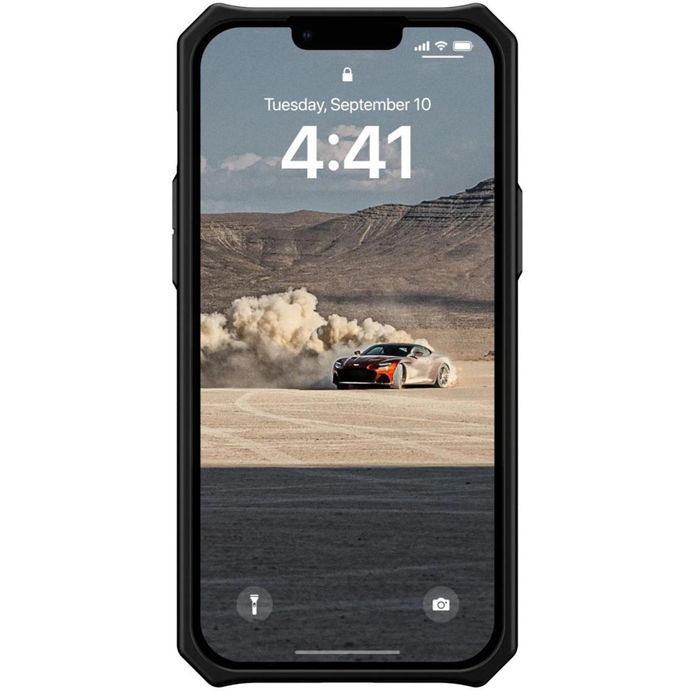 Maska za Apple iPhone 14, Urban Armor Gear, Monarch Carbon, Crna