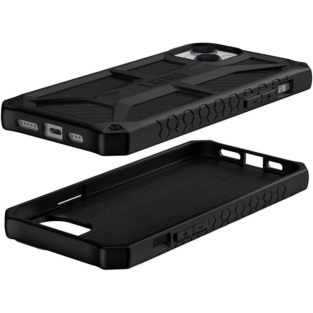 Maska za Apple iPhone 14, Urban Armor Gear, Monarch Carbon, Crna