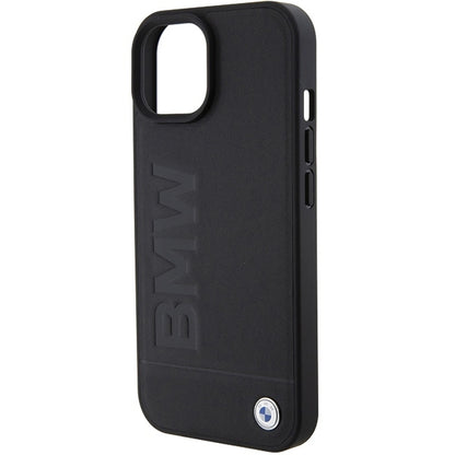 Maska za Apple iPhone 15 Plus, BMW, Natural Hot Stamp, Crna