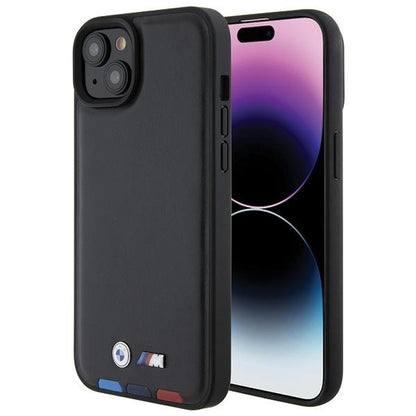 Futrola za Apple iPhone 15 Plus, BMW, Stamp Tricolor, Crna