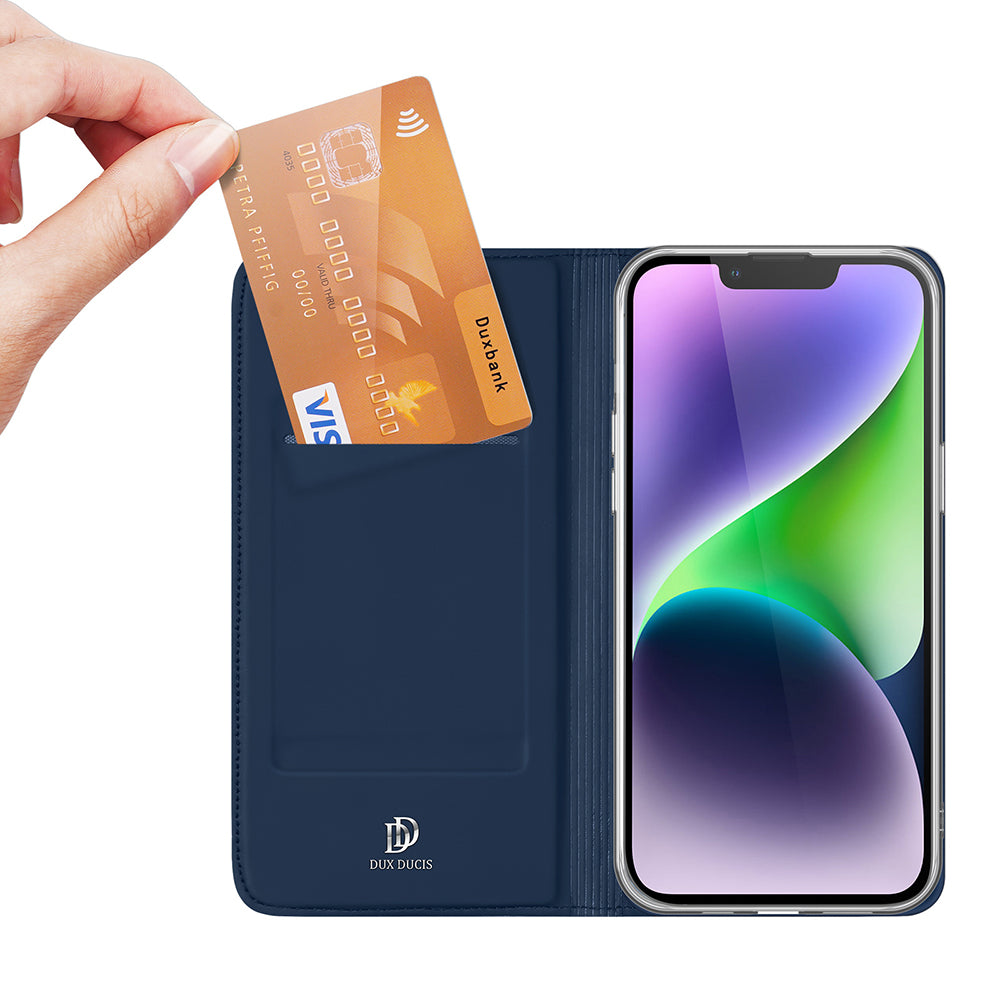 Maska za Apple iPhone 15 Plus, DUX DUCIS, Skin Pro, Crna
