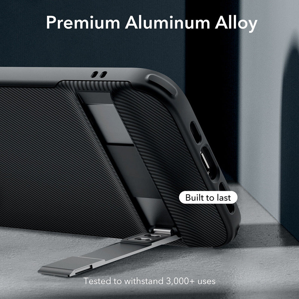 Futrola za Apple iPhone 15 Plus, ESR, Air Shield Boost Kickstand, Crna