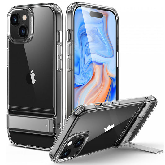 Futrola za Apple iPhone 15 Plus, ESR, Air Shield Boost Kickstand, Prozirna
