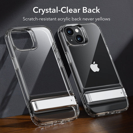Futrola za Apple iPhone 15 Plus, ESR, Air Shield Boost Kickstand, Prozirna