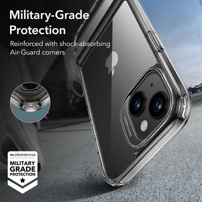 Futrola za Apple iPhone 15 Plus, ESR, Air Shield Boost Kickstand, Prozirna