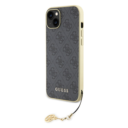 Futrola za Apple iPhone 15 Plus, Guess, 4G Charm, Siva