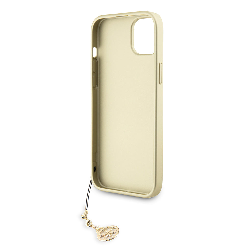 Futrola za Apple iPhone 15 Plus, Guess, 4G Charm, Siva
