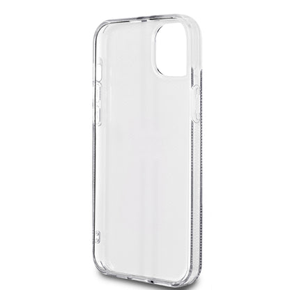 Futrola za Apple iPhone 15 Plus, Guess, IML 4G Gold Stripe, Crna