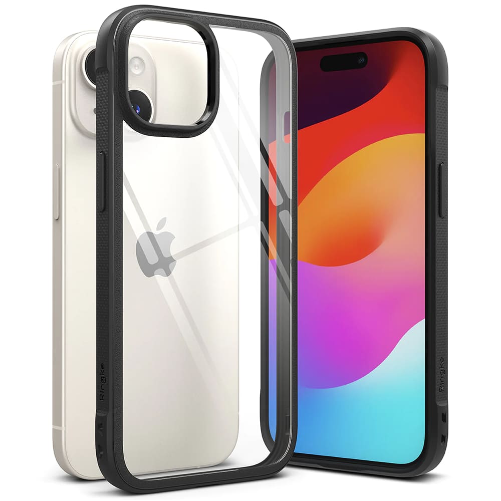 Maska za Apple iPhone 15 Plus, Ringke, Fusion Bold, Crna
