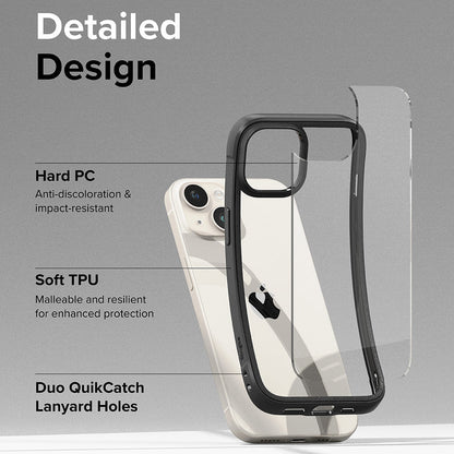 Maska za Apple iPhone 15 Plus, Ringke, Fusion Bold, Crna
