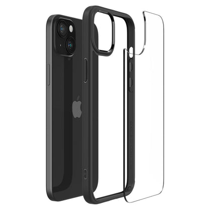 Futrola za Apple iPhone 15 Plus, Spigen, Ultra Hybrid, Mat Crna