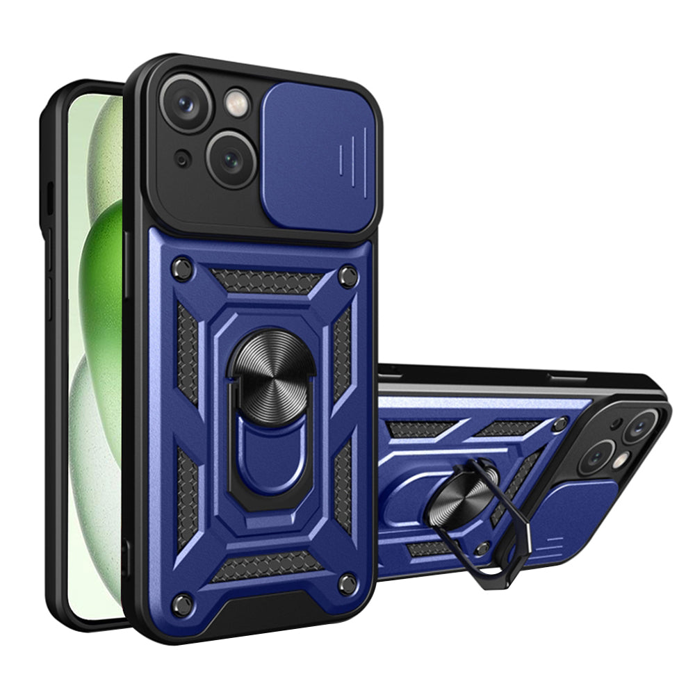 Maska za Apple iPhone 15 Plus, Techsuit, CamShield, Plava