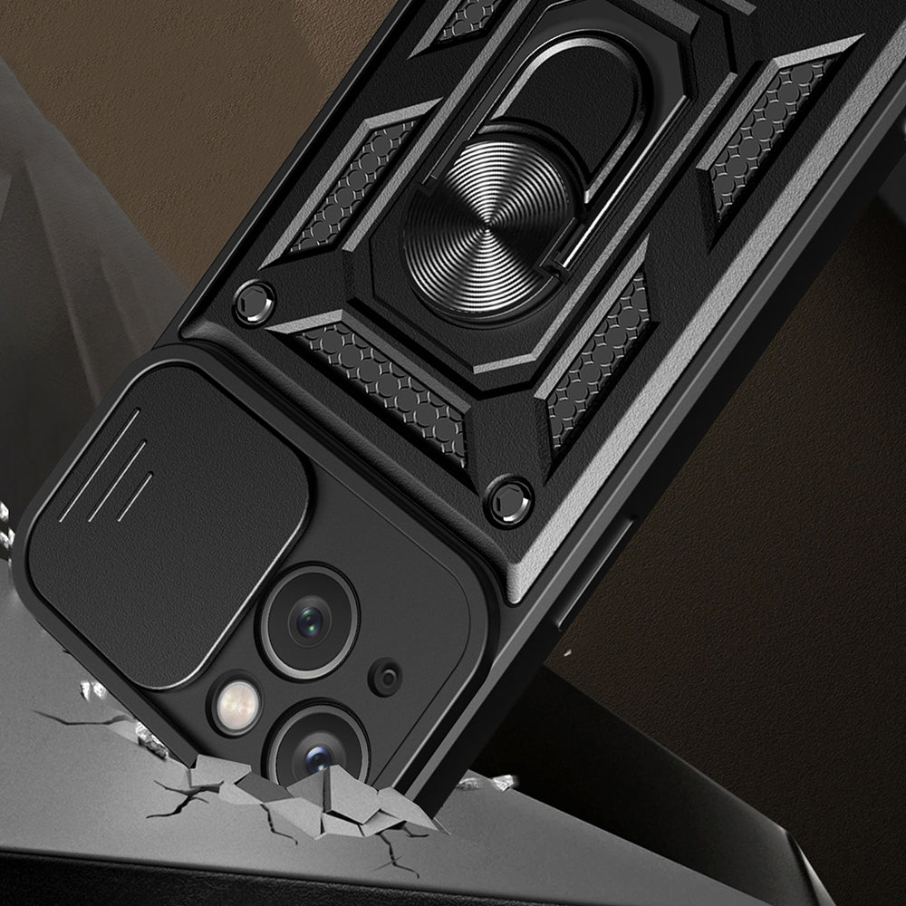Maska za Apple iPhone 15 Plus, Techsuit, CamShield, Zelena