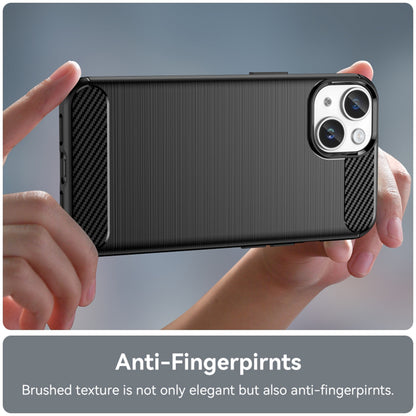 Maska za Apple iPhone 15 Plus, Techsuit, Karbon, Crna