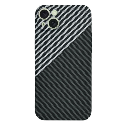 Maska za Apple iPhone 15 Plus, Techsuit, Carbonite FiberShell, Crno Siva