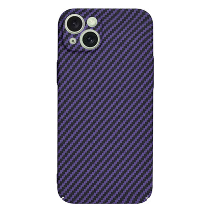 Maska za Apple iPhone 15 Plus, Techsuit, Carbonite FiberShell, Ljubičasta