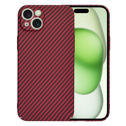 Maska za Apple iPhone 15 Plus, Techsuit, Carbonite FiberShell, Crvena